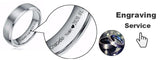 New Arrival Classic Brushed Silver Color 6/8mm Tungsten Carbide Wedding Engagement Bands Mens Jewelry