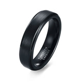 High Quality Anti Scratch 5mm Classic Tungsten Rings for Men - Simple Classic Male Bridegroom Wedding Bands,