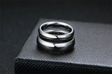 High Quality Simple Classic Anti Scratch Tungsten Wedding Rings for Women and Men, Wedding Bands for Couples Jewelry