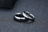 High Quality Simple Classic Anti Scratch Tungsten Wedding Rings for Women and Men, Wedding Bands for Couples Jewelry