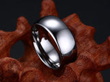 New Arrival Classic Hand polished High Quality Men Rings Real Tungsten Male Wedding Jewelry