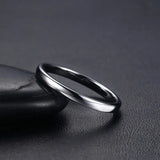 High Quality Simple Classic Anti Scratch Tungsten Wedding Rings for Women and Men, Wedding Bands for Couples Jewelry