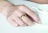 New Arrival Classic Hand polished High Quality Men Rings Real Tungsten Male Wedding Jewelry