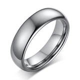 High Quality Simple Classic Anti Scratch Tungsten Wedding Rings for Women and Men, Wedding Bands for Couples Jewelry