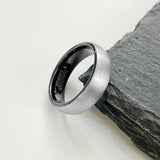 Classic New Arrival Matte Finished Minimalist 6mm Men Wedding Tungsten Carbide ,Comfort Fit Rings Bands Jewelry