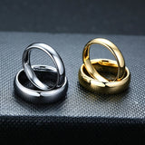 High Quality Classic Plain Anti Scratch 2/3/4/6mm Tungsten Rings for Women - Wedding Bands Fashion Jewelry