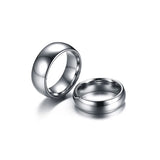 New Silver Color Tungsten Carbide Engagement Ring Wedding Band For Men and Women Alliance Couple Jewelry