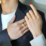High Quality Simple Classic Anti Scratch Tungsten Wedding Rings for Women and Men, Wedding Bands for Couples Jewelry