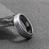 New Arrival Silver Color Brand Classic Design 6/8mm Tungsten Carbide Rings for Men, Women Wedding engagement Bands