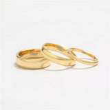Fascinating Gold Color 4/6mm Tungsten for Men Women Classic Wedding/Engagement Couple BandS Special Jewelry