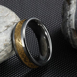 Remarkable Gold Celtic Dragon Polished Real Tungsten 6mm/8mm Engagement Rings Wedding Bands Fashion Jewelry