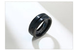 Quality Stylish Thin Line Style Basic 8mm Tungsten Carbide Rings for Men Wedding  Jewelry Bands Anniversary Gifts