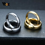High Quality Simple Classic Anti Scratch Tungsten Wedding Rings for Women and Men, Wedding Bands for Couples Jewelry