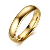High Quality Simple Classic Anti Scratch Tungsten Wedding Rings for Women and Men, Wedding Bands for Couples Jewelry