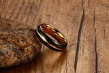 New Arrival High Quality Men's Thin Ring 6MM Black Tungsten Carbide Rings for Men Wedding Party Jewelry