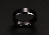 New Arrival 54mm - 68mm Popular Black Personalized Selection of Tungsten Carbide Rings Bands