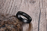 New Arrival 54mm - 68mm Popular Black Personalized Selection of Tungsten Carbide Rings Bands