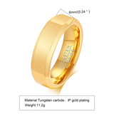 New Arrival 54mm - 68mm Popular Black Personalized Selection of Tungsten Carbide Rings Bands