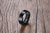 New Arrival 54mm - 68mm Popular Black Personalized Selection of Tungsten Carbide Rings Bands
