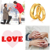 High Quality Multi-faceted Rhombus 4mm/6mm Tungsten Wedding Rings for Couples - Men Women Promise Engagement Jewelry