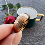 New Arrival Classic Domed Hammer 6MM/8MM Tungsten Men and Women Wedding Comfort Fit Bands Rings Fashion Jewelry