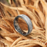 Astonishing Silver Color Polished Thread Tangle Inlay 4/6/8mm Tungsten Carbide Engagement Rings Wedding Bands