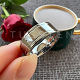Excellent Grooved Polished Finish 8MM Trendy Gift Jewelry Men and Women Tungsten Engagement Rings Bands