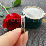 Charming 4MM Tungsten Blank Rings with 2MM Groove For Inlay Channel Polished Shiny Dome Edges Women Wedding Bands