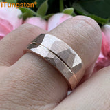 High Quality Cool Hammer 8mm Men and Women Tungsten Comfort Fit Engagement Wedding Band