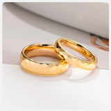 High Quality Multi-faceted Rhombus 4mm/6mm Tungsten Wedding Rings for Couples - Men Women Promise Engagement Jewelry