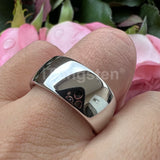 Shiny Polished White Tungsten Couple Ring 2/3/4/5/6/7/8/10mm Nice Comfort Fit Engagement Wedding Bands for Men Women