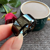 Amazing Stepped Beveled Great Workmanship 10/12MM Big Men Tungsten Rings Wedding Bands Fathers' Day Gift Jewelry