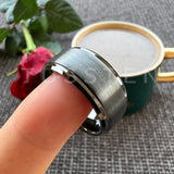 Classic Stepped Beveled Great Workmanship Big 10MM Mens Tungsten Wedding Bands Ideal  Fathers' Day Gift Jewelry