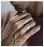 High Quality Anti Scratch 5mm Classic Tungsten Rings for Men - Simple Classic Male Bridegroom Wedding Bands,