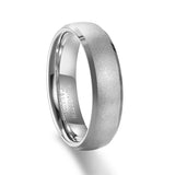 Excellent Frosted Gold/Silver Color Matte 6mm Tungsten Ring for Men Women Wedding engagement Band for Couple