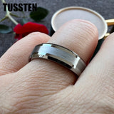 Best Seller Brush Polish Finish 6MM/8MM Men Women Classic Tungsten Comfort Fit Wedding Bands