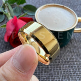 Wonderful High Polished Beveled Finish 6/8MM Men Women Tungsten Comfortable Fit Engagement Wedding Band Rings