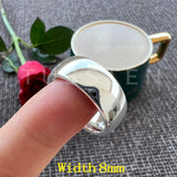Classic Popular Polished 2-10MM  Trendy Engagement Wedding White Tungsten Comfort Fit Rings Bands for Men Women