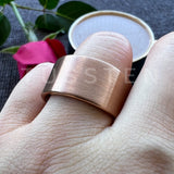 Admirable Flat Brushed Rose-Gold-Color12MM Tungsten Carbide Rings for Men Women Fashion Engagement Wedding Bands