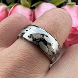 Superb 6mm 8mm Cool Pattern Domed Finish Engraved Fashion Men Women Tungsten Engagement Wedding Comfort Fit Band