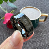 Excellent Shiny Bevel Edges 8MM Black Carbon Fiber Ring Classic Tungsten Comfort Fit Wedding Band For Men Women