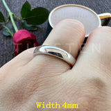 Classic Popular Polished 2-10MM  Trendy Engagement Wedding White Tungsten Comfort Fit Rings Bands for Men Women