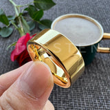 Wonderful Shiny Polish 6MM/8MM Multicolor Tungsten Comfort Fit Wedding Band Trendy RingS For Lady and Gentleman