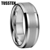 Best Seller Brush Polish Finish 6MM/8MM Men Women Classic Tungsten Comfort Fit Wedding Bands