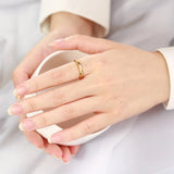 Black Rose Gold  Faceted Edge Dome Polished 4MM/6MM Tungsten Carbide Wedding Bands Couple Rings for Women and Men