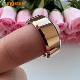 High Polished Beveled Finish Excellent Quality 8MM 6MM 4 Colors Comfort Fit Men Women Tungsten Carbide Wedding Band
