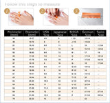 New Filled 14K Rose Gold Wide Shiny Hollow Out Rings for Women Personality and Charm - New Engagement Jewelry