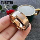 Best Seller Brush Polish Finish 6MM/8MM Men Women Classic Tungsten Comfort Fit Wedding Bands