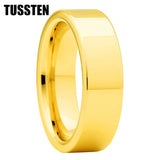Wonderful Shiny Polish 6MM/8MM Multicolor Tungsten Comfort Fit Wedding Band Trendy RingS For Lady and Gentleman