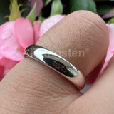 Shiny Polished White Tungsten Couple Ring 2/3/4/5/6/7/8/10mm Nice Comfort Fit Engagement Wedding Bands for Men Women